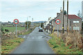 Speed limits signs at Maryton in DD8 5QQ