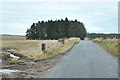 Minor road near Knowehead in DD8 3SJ