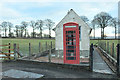 Telephone box and exchange at Careston in DD9 6RT
