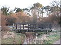 Footbridge, Canty Burn in EH32 0PW