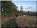Footpath on the edge of Hadstock in CB21 4NJ