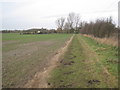 The bridleway to Wass Lane in LN8 5LR