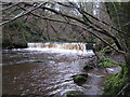 Waterfall on the Rotten Calder in G72 0TN