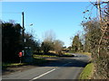 Postbox, phone box and bus stop, West Grafton, Wiltshire in SN8 3BY