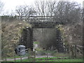 Former railway bridge in Bigrigg