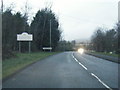A4068 at the Carmarthenshire county boundary in SA9 2GP