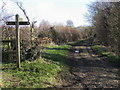 Path heading to Stanton Fitzwarren in SN6 7SB