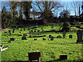 Churchyard at St Marys Church, Shrewton in SP3 4BZ