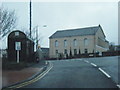 Cwmgarw Road and church in SA18 1AH