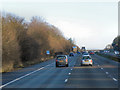 Northbound M3 Near Shawford Down in SO21 2BX