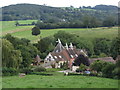 View towards Upper Tundridge Farm, Suckley Hills in WR6 5HD