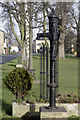 Pump on the village green, Cottenham, Cambridgeshire in CB24 8TX
