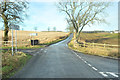 Road junction near Newton Bank in PH14 9SY