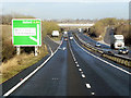 Northbound A34 near Chilton in OX11 0PH