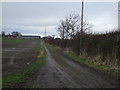 Track to Howden Hall in TS19 9JY