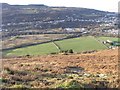 Swansea valley from Darren Fach in SA9 2BL