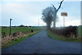Farm road to Whitemoss Farm in PA7 5PA