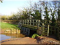 Footbridge over the Grindle Brook in EX5 1DP