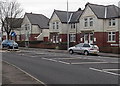 Houses at the northern end of College Road, Barry in CF62 7JP