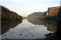 River Avon beneath Sea Walls in BS9 1NB