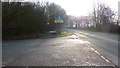 Hermitage Green Lane Junction With Winwick Road (A49) in WA12 8DG