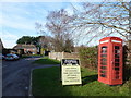 Furzehill: the telephone box in BH21 4HT