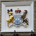 Coat of arms on Terling Inn in CM3 2PW