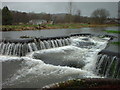 Weir at Trigon Farm in BH20 6YJ