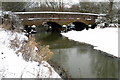 Oxlane Bridge in Winter in MK18 2AL
