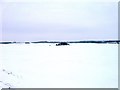 Snowy fields in PE28 9PJ