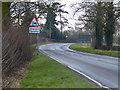 Heading south along the A426 Lutterworth Road in LE17 4LU
