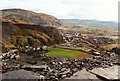 A View of Blaenau Ffestiniog from Gloddfa Ganol in LL41 3NR