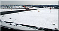 Snow at Luton Airport in LU2 8PA