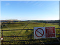 Military firing range - no entry in Steeple with Tyneham
