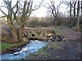 Triple culvert on the Dewley Burn in NE15 9AW