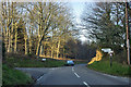B3075 - crossroads by Lousley Wood in BH20 7DL