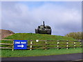 Tank outside Tank Museum in BH20 6NG