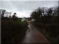 Duffryn farm below Llanfihangel Tor y Mynydd in NP16 6NU