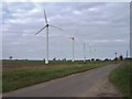 Wind turbines, East Somerton in NR29 4DU