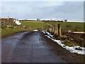 Borderline farm road in DD2 5LL