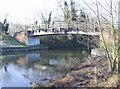 Hissey's Bridge crossing River Kennet in RG30 3TA