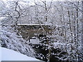 Currie Bridge in Winter in EH14 6AB