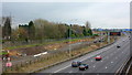M60 and Metrolink Airport line Under Construction from Fairy Lane Bridge in M33 2JN