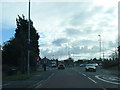 Chester Road approaching A5117 roundabout in CH1 6PN