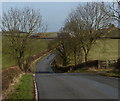 Kibworth Road towards Home Farm Buildings in LE8 0PE