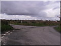 Cross roads with private road in SA34 0SR