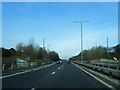 M66 northbound passes over Ferngrove in BL9 6AT