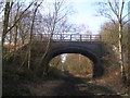 Bridge over the dismantled railway east of Owler Wood in WF4 2ND