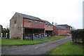 Well maintained old farm buildings at Ivy House Farm in South Cockerington