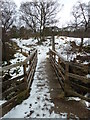 Footbridge over the Gynach Burn in PH21 1JZ